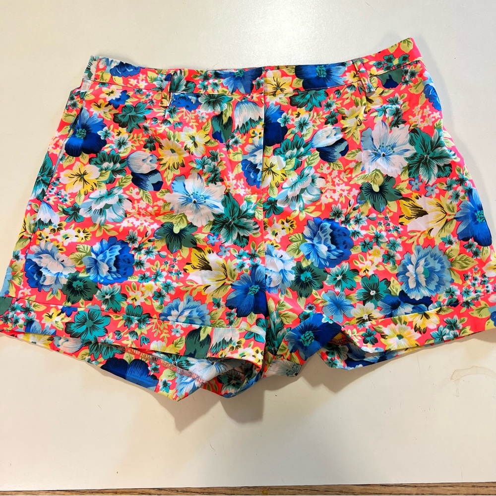 Topshop floral shorts